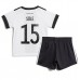 Billige Tyskland Niklas Sule #15 Hjemmetrøye Barn VM 2022 Kortermet (+ korte bukser)